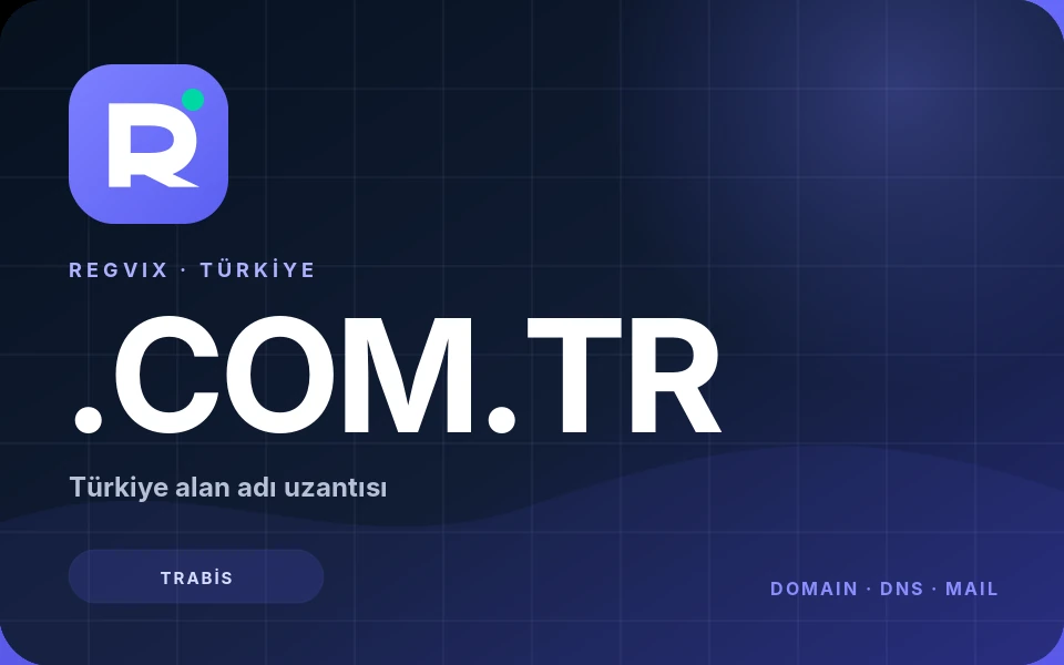 .com.tr domain uzantısı