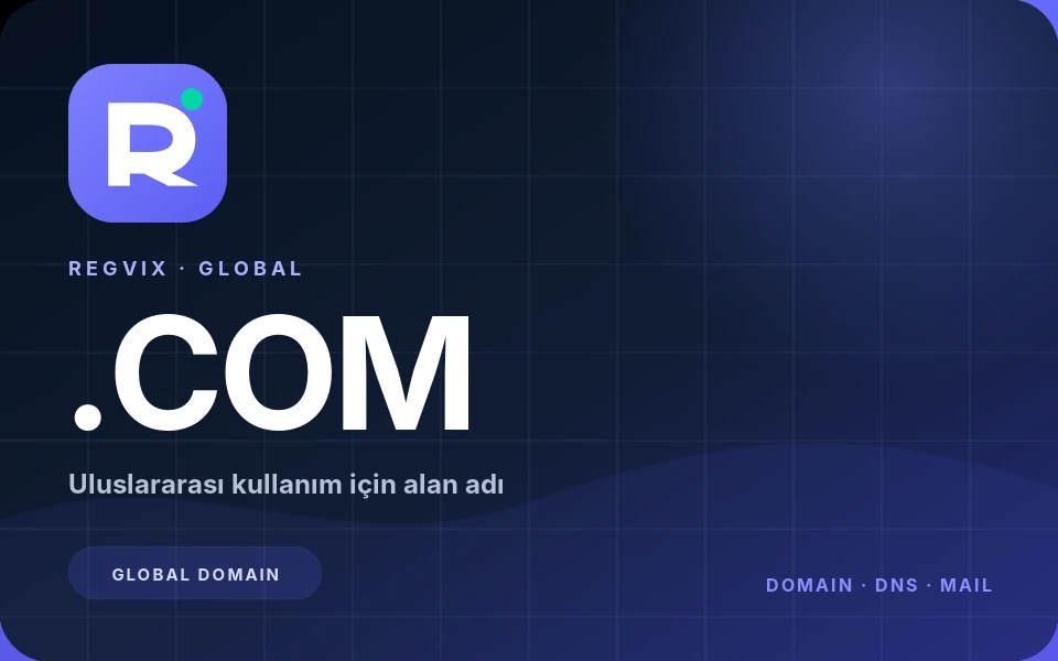 .com domain uzantısı